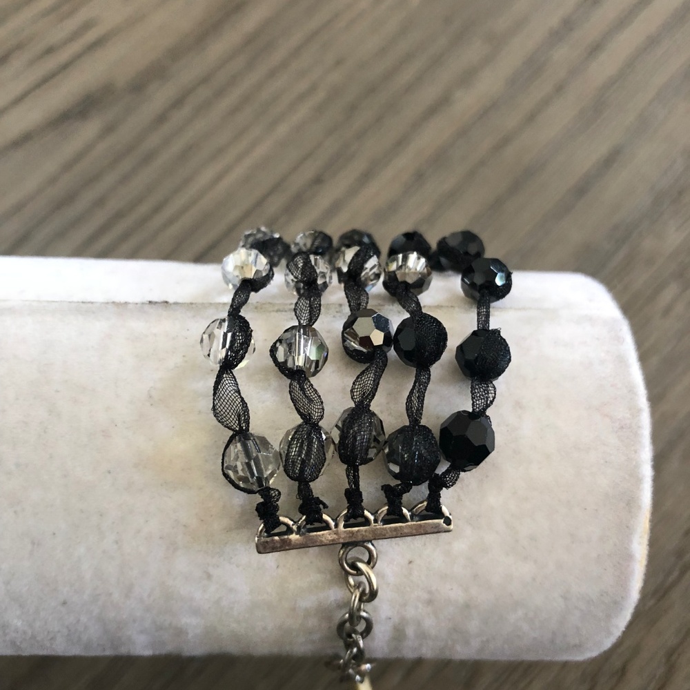New Auth Chan Luu Jet Hematite Mix Swarovski Cryst - Picture 6 of 7